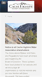 Mobile Screenshot of cachehighline.com